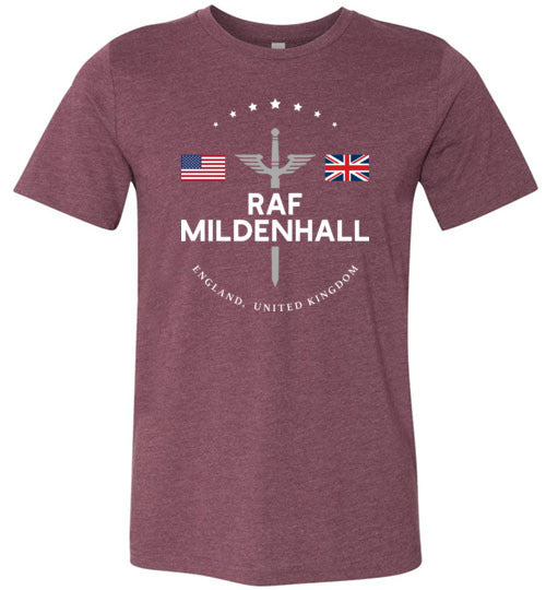 RAF Mildenhall - Men's/Unisex Lightweight Fitted T-Shirt-Wandering I Store