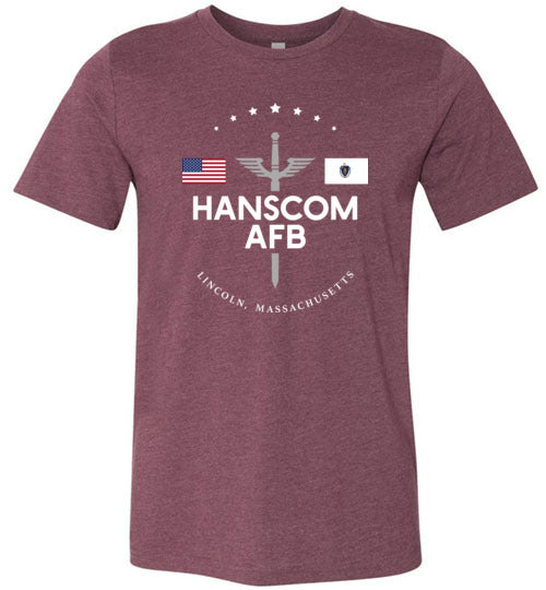 Load image into Gallery viewer, Hanscom AFB - Men&#39;s/Unisex Lightweight Fitted T-Shirt-Wandering I Store
