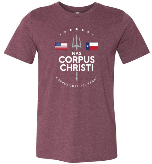 NAS Corpus Christi - Men's/Unisex Lightweight Fitted T-Shirt-Wandering I Store