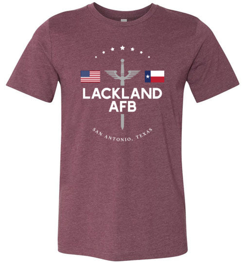 Lackland AFB - Men's/Unisex Lightweight Fitted T-Shirt-Wandering I Store