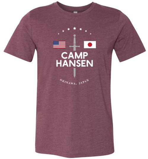 Camp Hansen - Men's/Unisex Lightweight Fitted T-Shirt-Wandering I Store