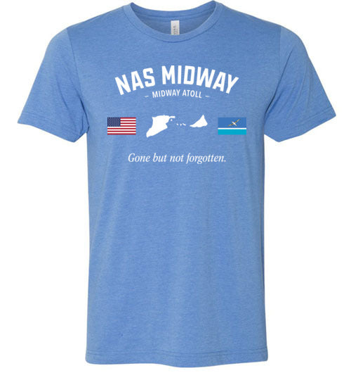 NAS Midway "GBNF" - Men's/Unisex Lightweight Fitted T-Shirt-Wandering I Store