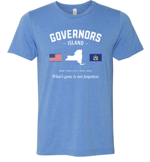 Load image into Gallery viewer, Governor&#39;s Island - Men&#39;s/Unisex Lightweight Fitted T-Shirt-Wandering I Store
