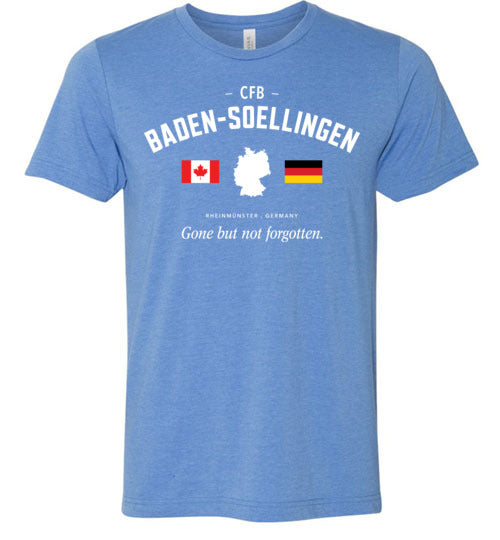 Load image into Gallery viewer, CFB Baden-Soellingen &quot;GBNF&quot; - Men&#39;s/Unisex Lightweight Fitted T-Shirt-Wandering I Store
