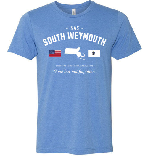 NAS South Weymouth "GBNF" - Men's/Unisex Lightweight Fitted T-Shirt-Wandering I Store