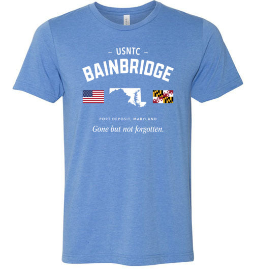 USNTC Bainbridge "GBNF - Men's/Unisex Lightweight Fitted T-Shirt-Wandering I Store