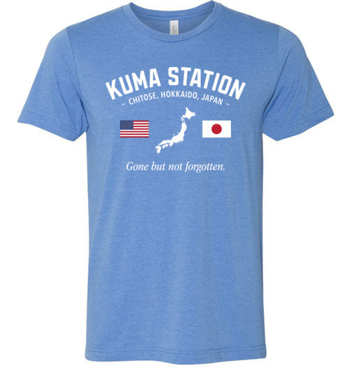 Kuma Station "GBNF" - Men's/Unisex Lightweight Fitted T-Shirt-Wandering I Store