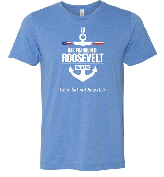 USS Franklin D. Roosevelt CV/CVA-42 "GBNF" - Men's/Unisex Lightweight Fitted T-Shirt