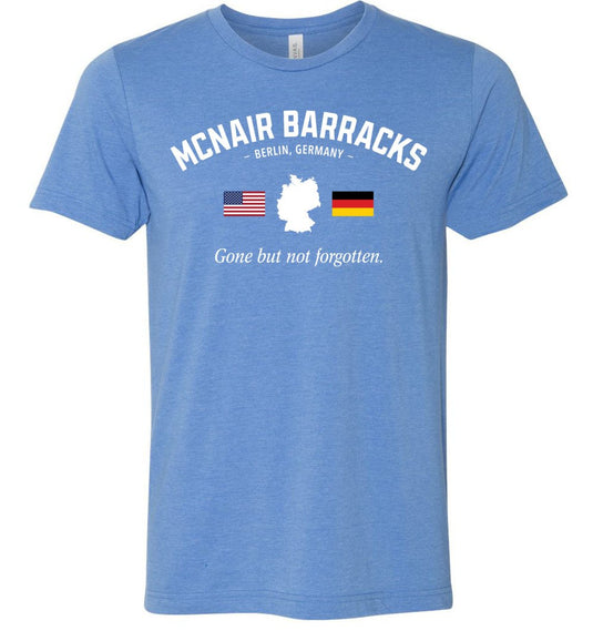 McNair Barracks "GBNF" - Men's/Unisex Lightweight Fitted T-Shirt