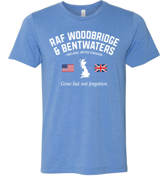 RAF Woodbridge & Bentwaters "GBNF" - Men's/Unisex Lightweight Fitted T-Shirt