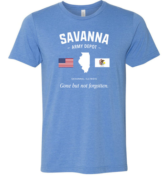 Savanna Army Depot "GBNF" - Men's/Unisex Lightweight Fitted T-Shirt