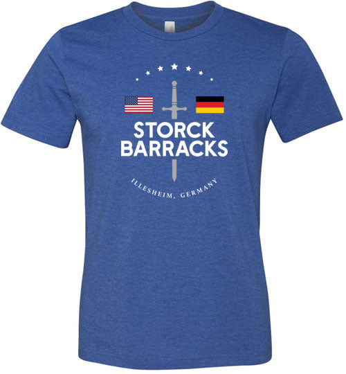 Load image into Gallery viewer, Storck Barracks - Men&#39;s/Unisex Lightweight Fitted T-Shirt-Wandering I Store
