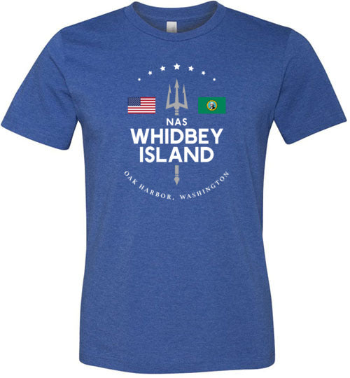 Load image into Gallery viewer, NAS Whidbey Island - Men&#39;s/Unisex Lightweight Fitted T-Shirt-Wandering I Store
