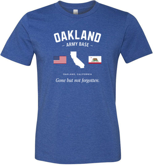 Oakland Army Base "GBNF" - Men's/Unisex Lightweight Fitted T-Shirt-Wandering I Store
