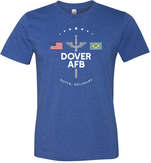 Load image into Gallery viewer, Dover AFB - Men&#39;s/Unisex Lightweight Fitted T-Shirt-Wandering I Store

