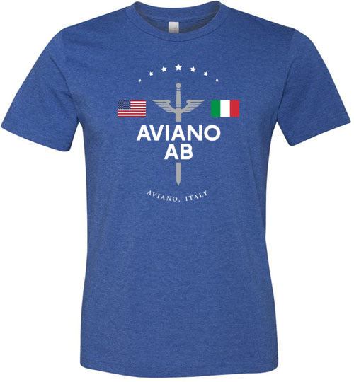 Aviano AB - Men's/Unisex Lightweight Fitted T-Shirt-Wandering I Store