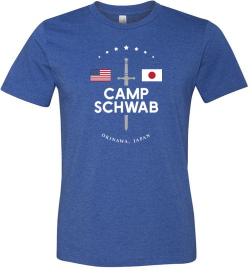 Camp Schwab - Men's/Unisex Lightweight Fitted T-Shirt-Wandering I Store