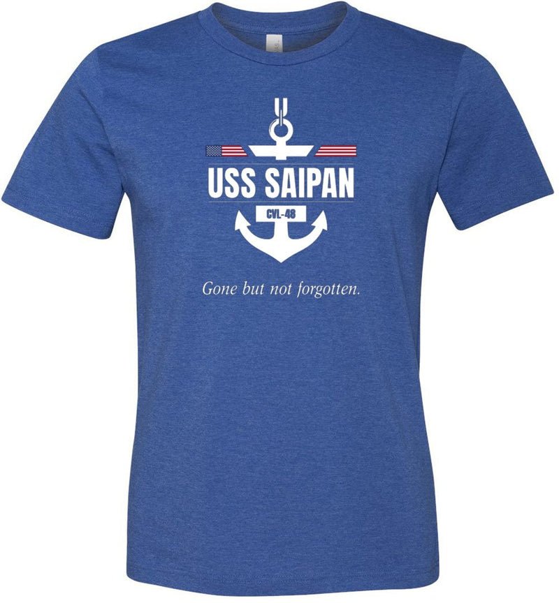 Load image into Gallery viewer, USS Saipan CVL-48 &quot;GBNF&quot; - Men&#39;s/Unisex Lightweight Fitted T-Shirt

