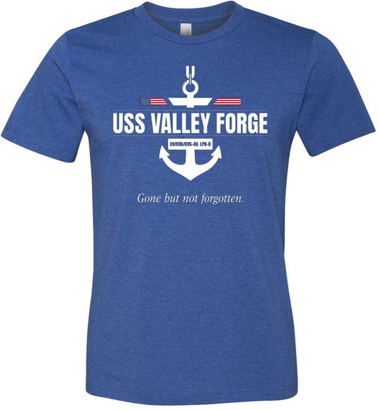 USS Valley Forge CV/CVA/CVS-45 LPH-8 "GBNF" - Men's/Unisex Lightweight Fitted T-Shirt