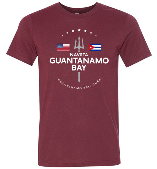 NAVSTA Guantanamo Bay - Men's/Unisex Lightweight Fitted T-Shirt-Wandering I Store