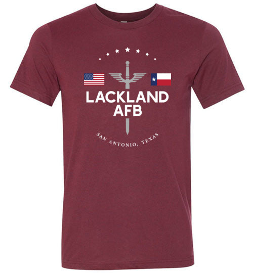 Lackland AFB - Men's/Unisex Lightweight Fitted T-Shirt-Wandering I Store