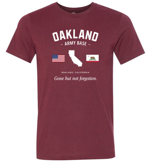 Load image into Gallery viewer, Oakland Army Base &quot;GBNF&quot; - Men&#39;s/Unisex Lightweight Fitted T-Shirt-Wandering I Store

