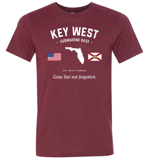 Load image into Gallery viewer, Key West Submarine Base &quot;GBNF&quot; - Men&#39;s/Unisex Lightweight Fitted T-Shirt-Wandering I Store
