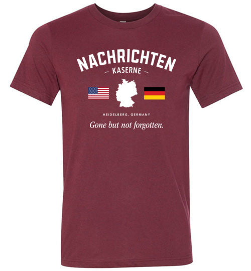Nachrichten Kaserne "GBNF" - Men's/Unisex Lightweight Fitted T-Shirt-Wandering I Store