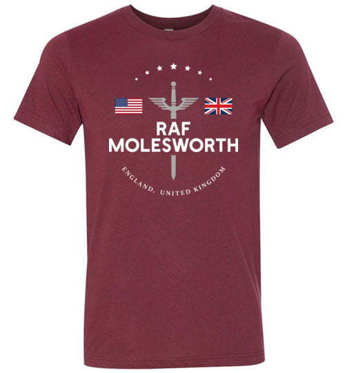 Load image into Gallery viewer, RAF Molesworth - Men&#39;s/Unisex Lightweight Fitted T-Shirt-Wandering I Store
