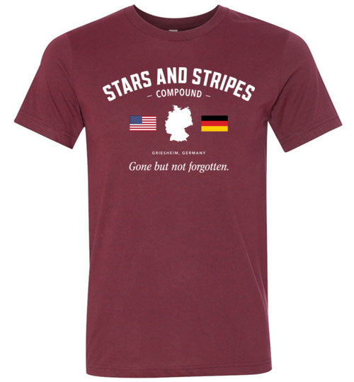Stars and Stripes Compound "GBNF" - Men's/Unisex Lightweight Fitted T-Shirt-Wandering I Store