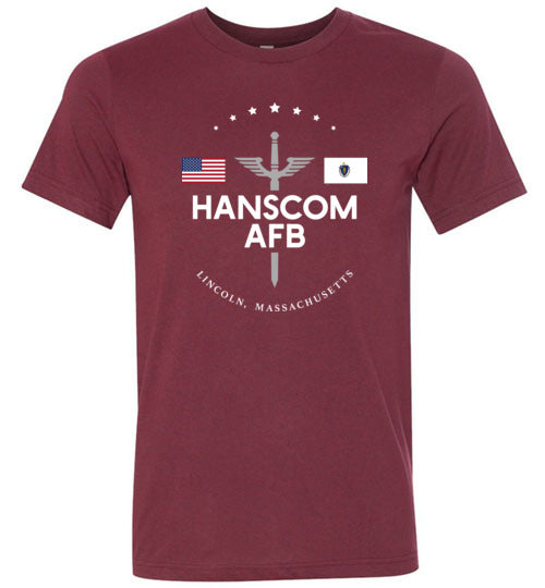 Load image into Gallery viewer, Hanscom AFB - Men&#39;s/Unisex Lightweight Fitted T-Shirt-Wandering I Store
