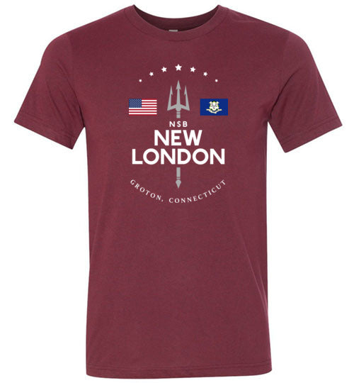 Load image into Gallery viewer, NSB New London - Men&#39;s/Unisex Lightweight Fitted T-Shirt-Wandering I Store
