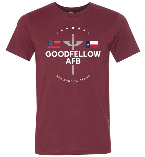 Load image into Gallery viewer, Goodfellow AFB - Men&#39;s/Unisex Lightweight Fitted T-Shirt-Wandering I Store
