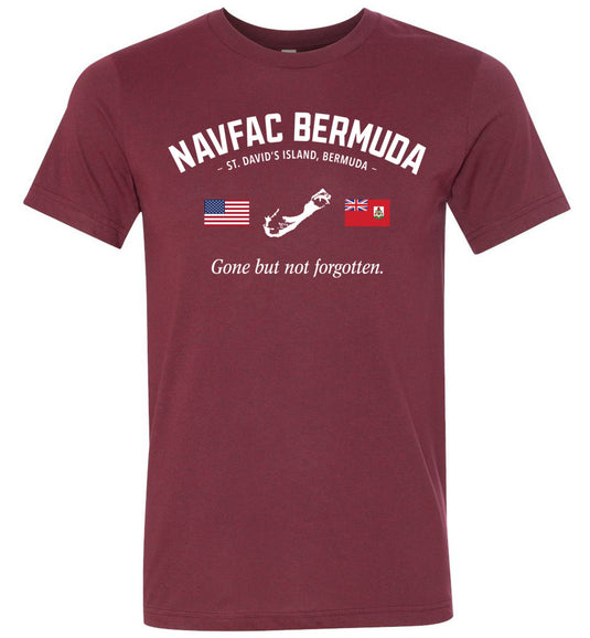 NAVFAC Bermuda "GBNF" - Men's/Unisex Lightweight Fitted T-Shirt