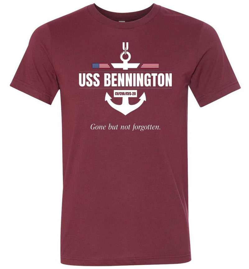 Load image into Gallery viewer, USS Bennington CV/CVA/CVS-20 &quot;GBNF&quot; - Men&#39;s/Unisex Lightweight Fitted T-Shirt
