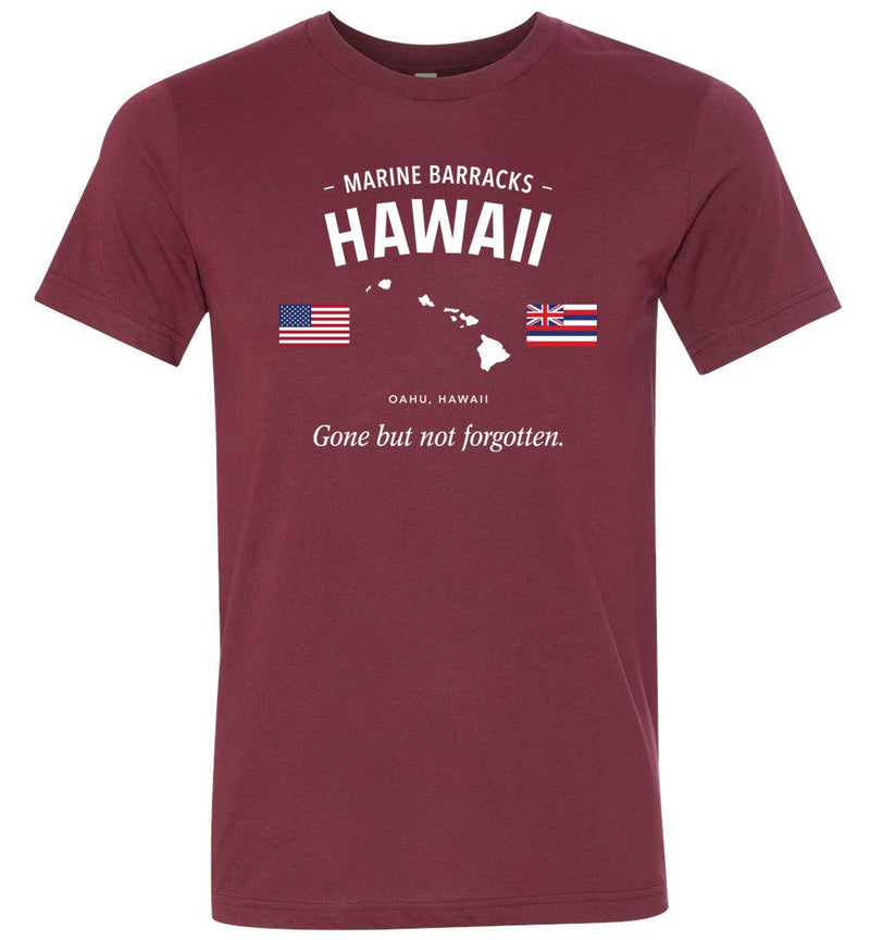 Load image into Gallery viewer, Marine Barracks Hawaii &quot;GBNF&quot; - Men&#39;s/Unisex Lightweight Fitted T-Shirt
