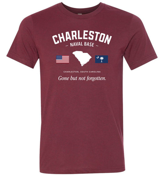 Charleston Naval Base "GBNF" - Men's/Unisex Lightweight Fitted T-Shirt