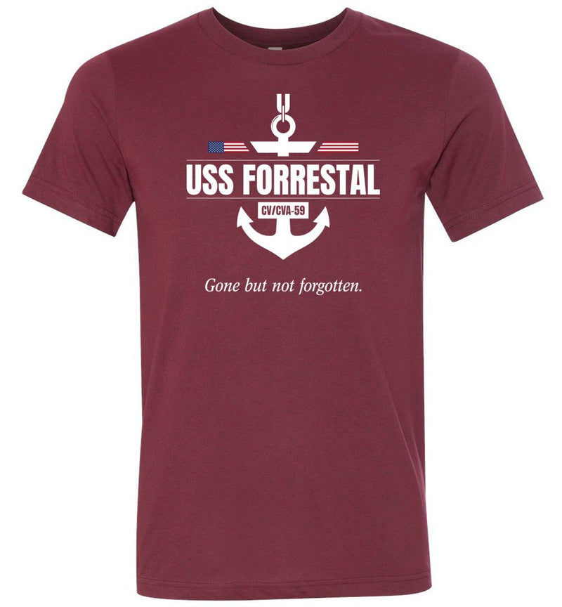 Load image into Gallery viewer, USS Forrestal CV/CVA-59 &quot;GBNF&quot; - Men&#39;s/Unisex Lightweight Fitted T-Shirt
