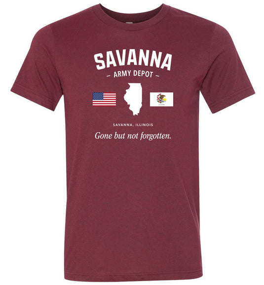 Savanna Army Depot "GBNF" - Men's/Unisex Lightweight Fitted T-Shirt