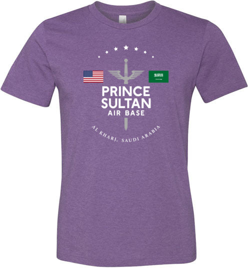 Prince Sultan Air Base - Men's/Unisex Lightweight Fitted T-Shirt-Wandering I Store
