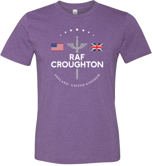 Load image into Gallery viewer, RAF Croughton - Men&#39;s/Unisex Lightweight Fitted T-Shirt-Wandering I Store
