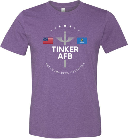 Load image into Gallery viewer, Tinker AFB - Men&#39;s/Unisex Lightweight Fitted T-Shirt-Wandering I Store
