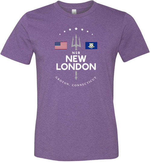 NSB New London - Men's/Unisex Lightweight Fitted T-Shirt-Wandering I Store
