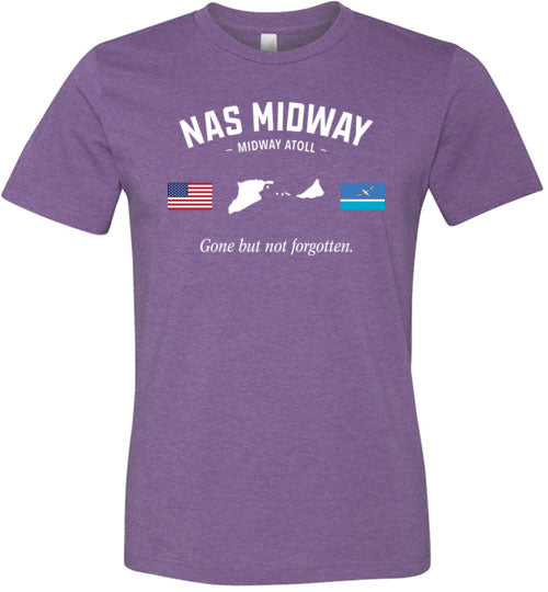 Load image into Gallery viewer, NAS Midway &quot;GBNF&quot; - Men&#39;s/Unisex Lightweight Fitted T-Shirt-Wandering I Store
