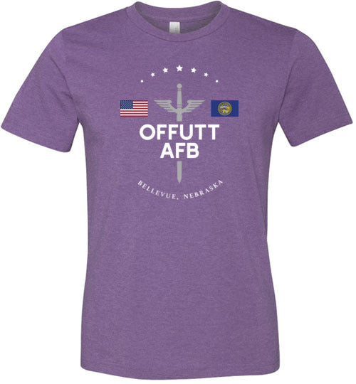 Load image into Gallery viewer, Offutt AFB - Men&#39;s/Unisex Lightweight Fitted T-Shirt-Wandering I Store
