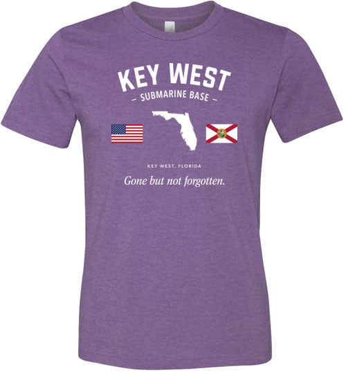 Key West Submarine Base "GBNF" - Men's/Unisex Lightweight Fitted T-Shirt-Wandering I Store