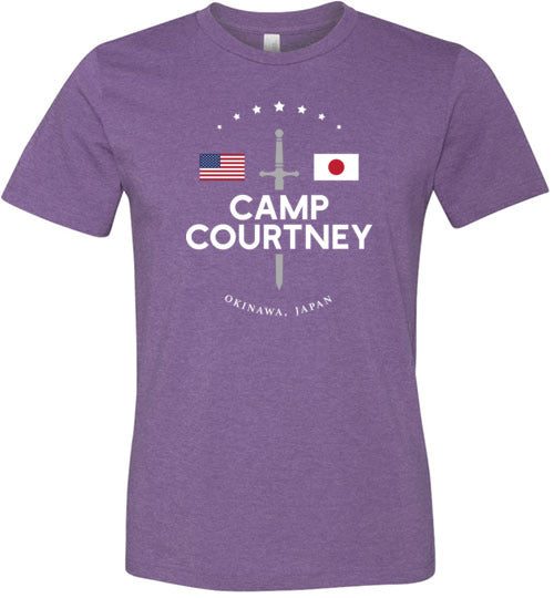 Load image into Gallery viewer, Camp Courtney - Men&#39;s/Unisex Lightweight Fitted T-Shirt-Wandering I Store
