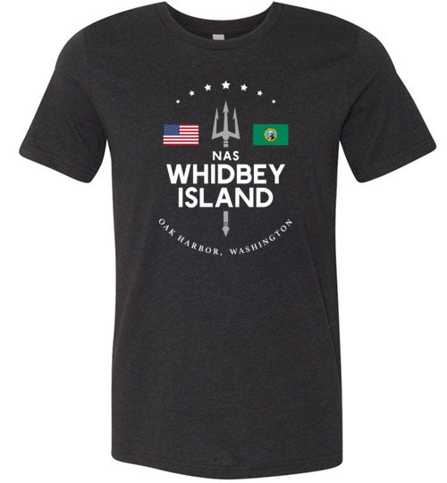 NAS Whidbey Island - Men's/Unisex Lightweight Fitted T-Shirt-Wandering I Store
