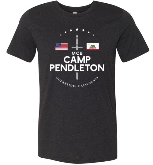 MCB Camp Pendleton - Men's/Unisex Lightweight Fitted T-Shirt-Wandering I Store
