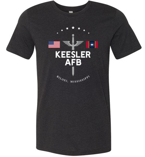 Load image into Gallery viewer, Keesler AFB - Men&#39;s/Unisex Lightweight Fitted T-Shirt-Wandering I Store
